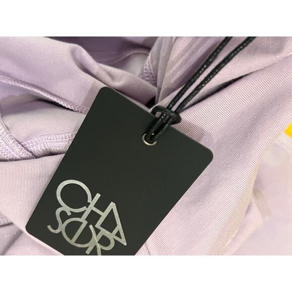 NWT Chaser Cropped Top & Running Short Activewear Set Purple Women's Size Small - Picture 8 of 11